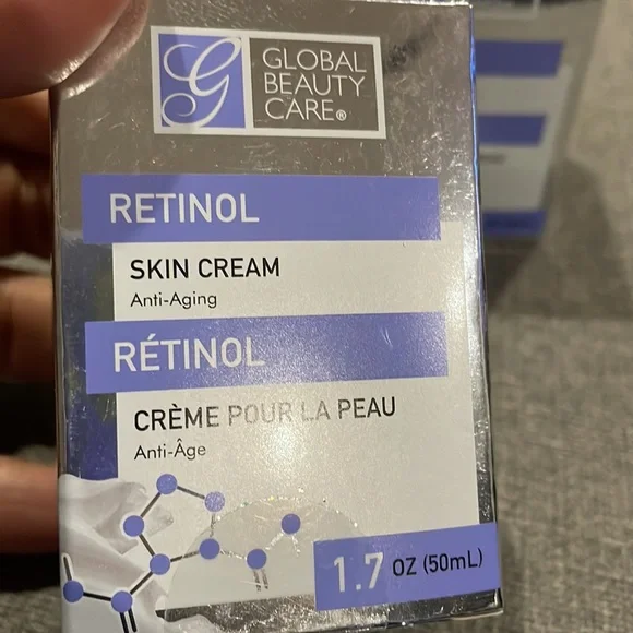 Global Beauty Care Retinol Akin Cream anti-aging 1.7oz - Picture 2 of 7